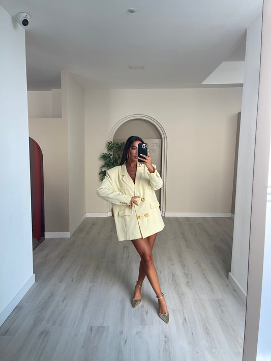 Blazer/Vestido Sophia - Amarelo