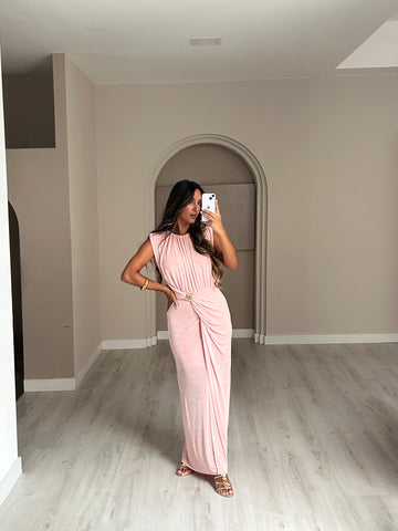 Vestido Florida - Rosa