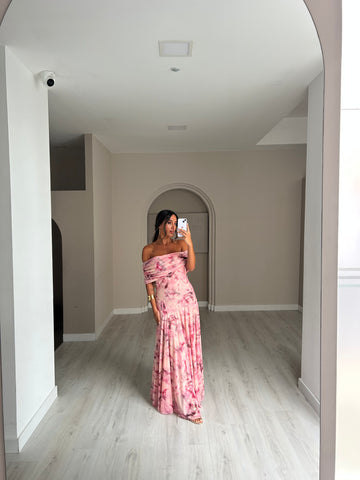 Vestido Clarice - Rosa - REPOSIÇÃO DIA 12/06