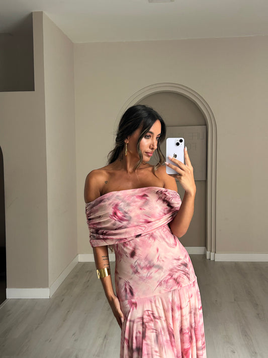 Vestido Clarice - Rosa