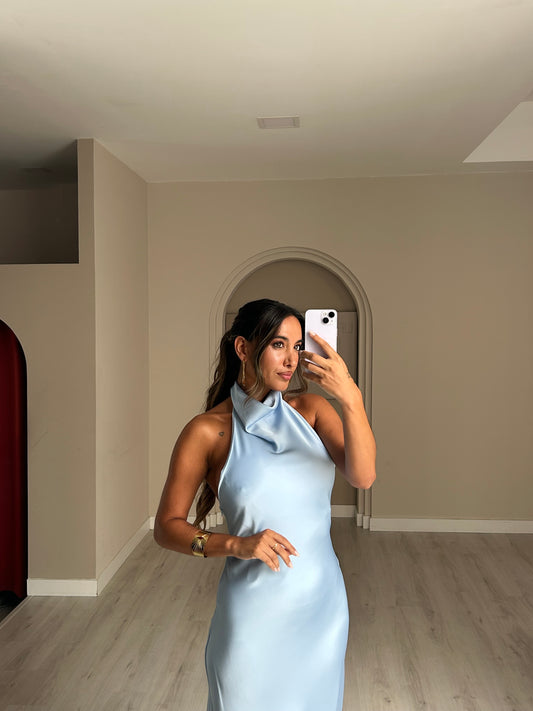 Vestido Rosália - Azul