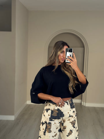 Camisola Kanka - Preto