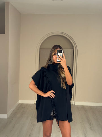 Poncho Kobi - Preto