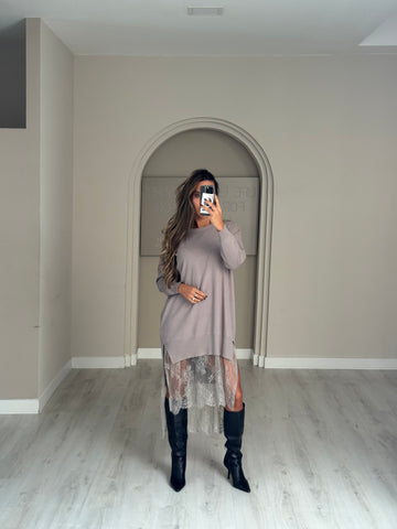 Vestido Nala - Taupe