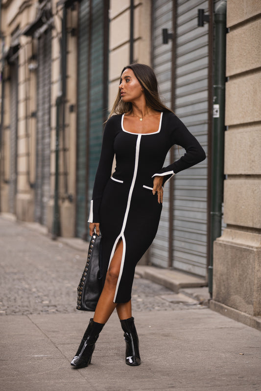 Vestido Cervantes - preto