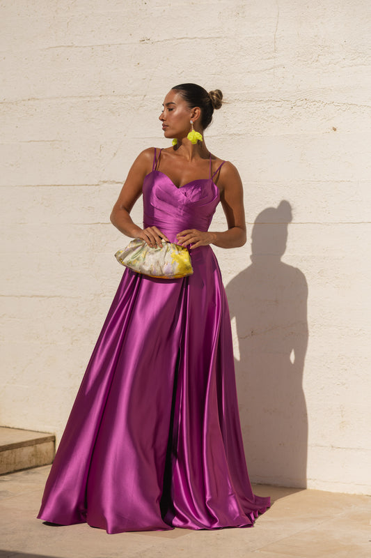 Vestido Copenhaga - Beringela