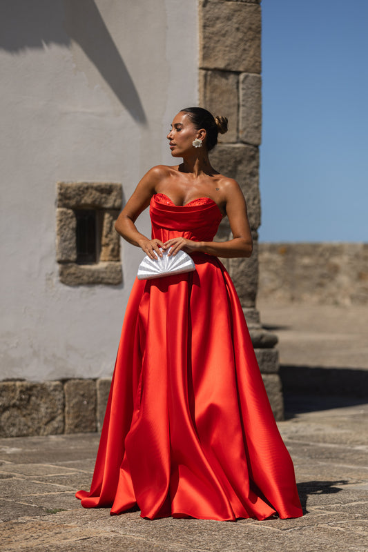Vestido Pádua - Vermelho