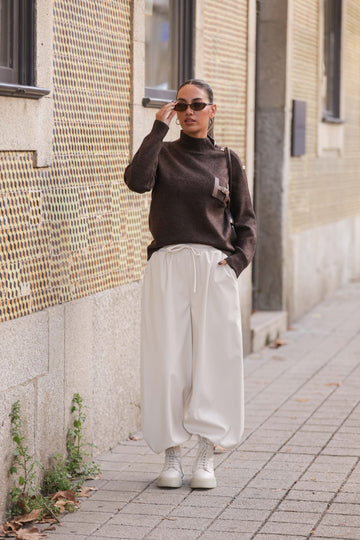 Calça Aladino em ecopele