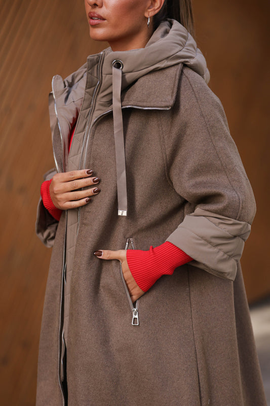 Gabardine Gabriela - Taupe