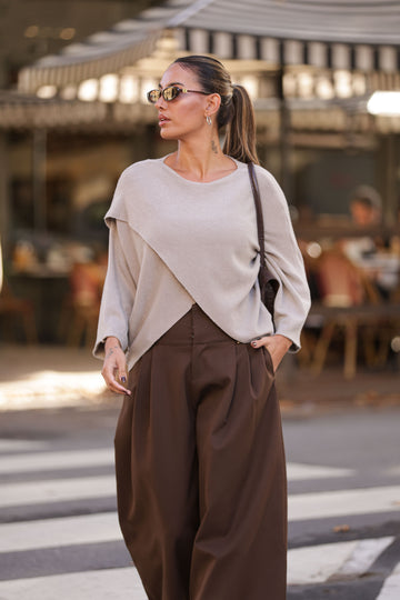 Camisola Guiomar - Taupe