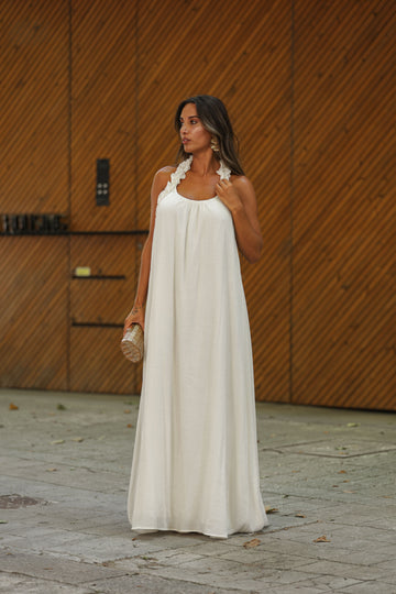 Vestido Corte-Real - Branco