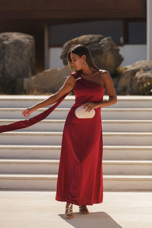 Vestido Vênus - Bordeux