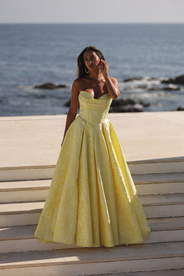 Vestido Bacelar - Amarelo