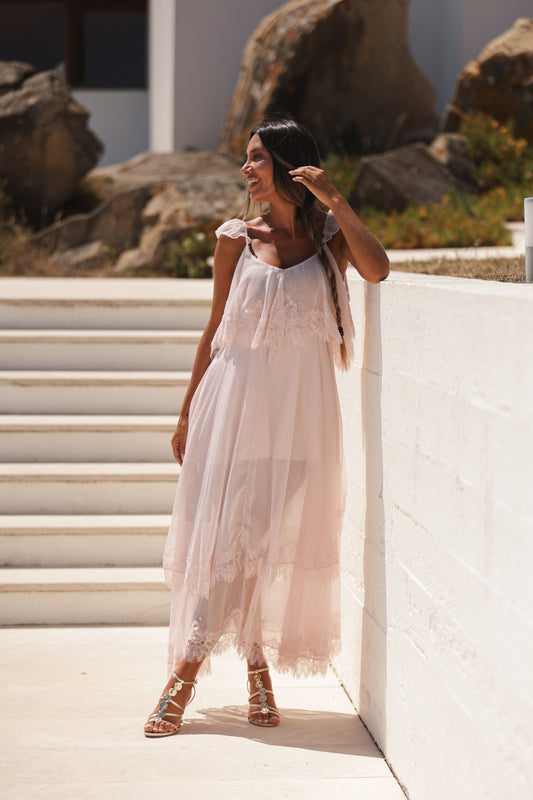 Vestido Ravello - Rosa