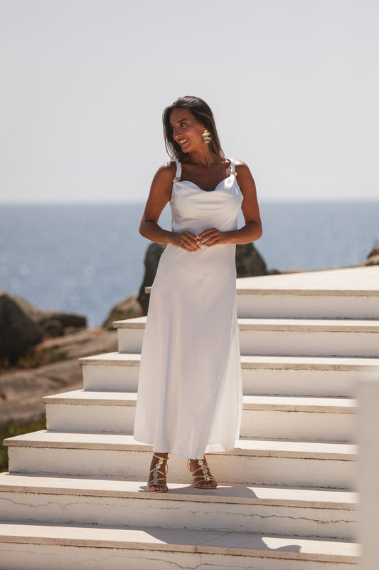 Vestido Amália - Branco