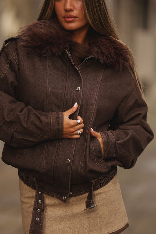 Casaco Baloo - Castanho