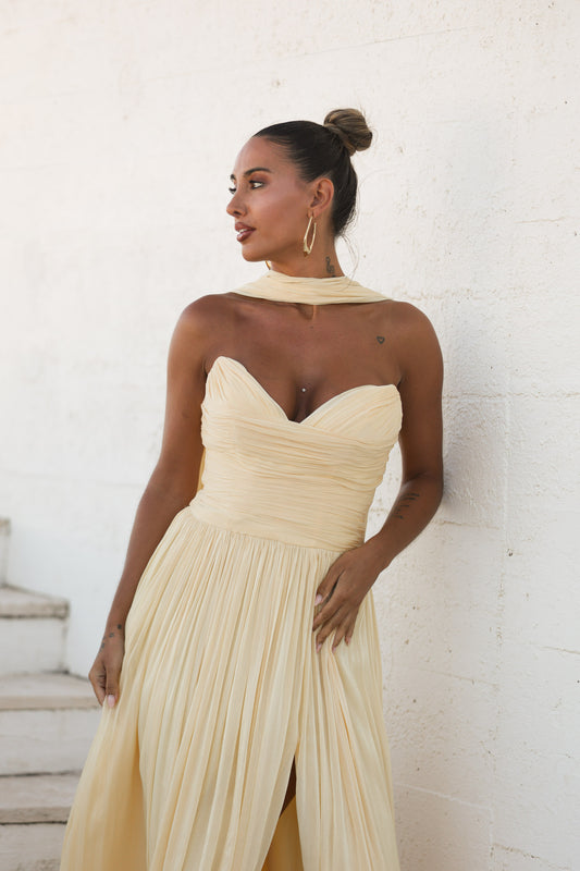 Vestido Zamora - Amarelo