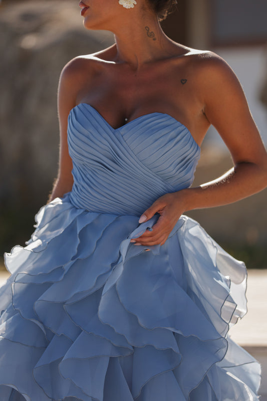 Vestido Pisa - Azul