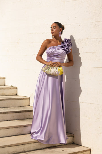 Vestido Tulipa - Lilás