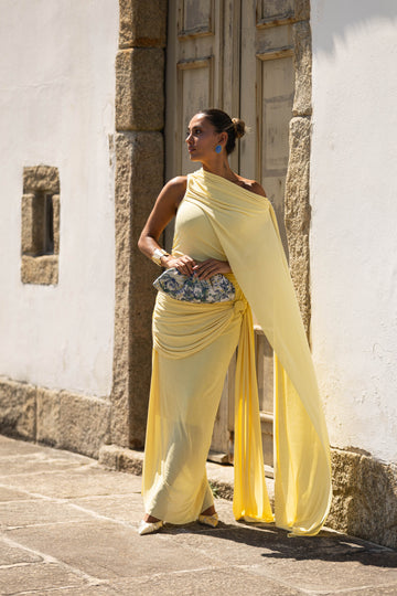 Vestido Frederica - Amarelo