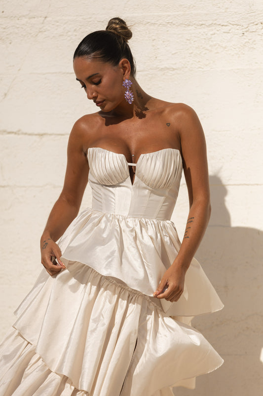 Vestido Capri - Bege