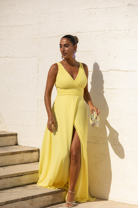 Vestido Dilly - Amarelo