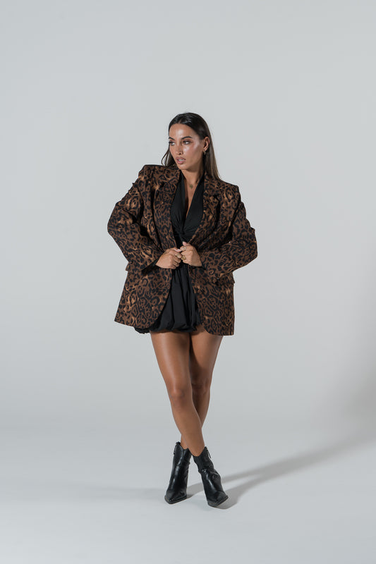 Blazer Leopardo