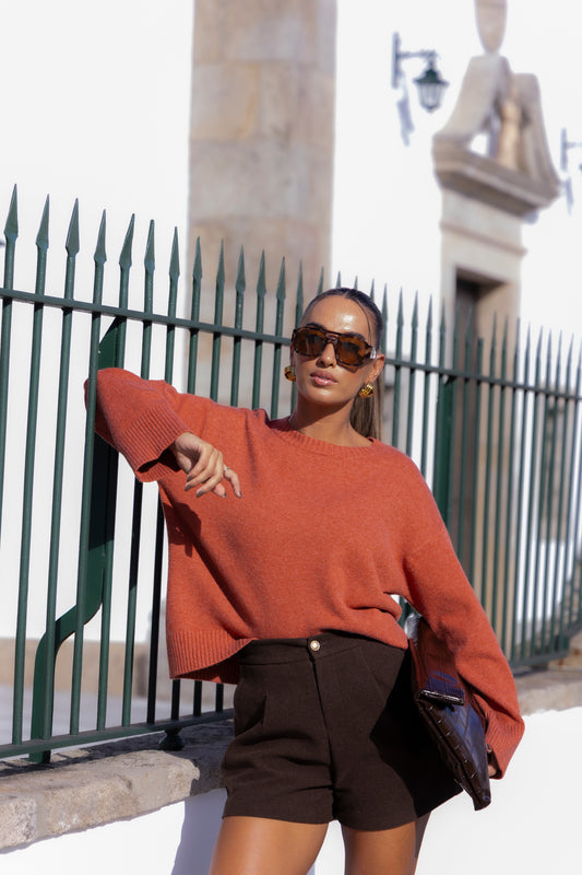 Camisola Ana - Tijolo