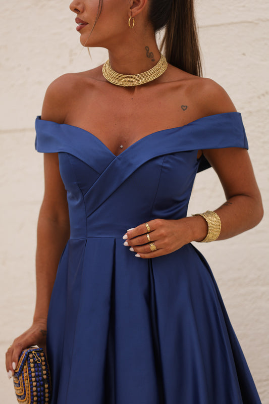 Vestido Marbella - Azul Marinho