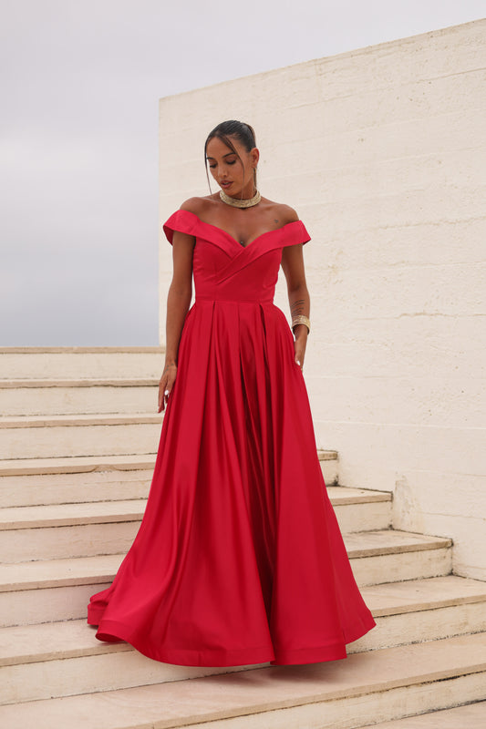 Vestido Marbella - Vermelho
