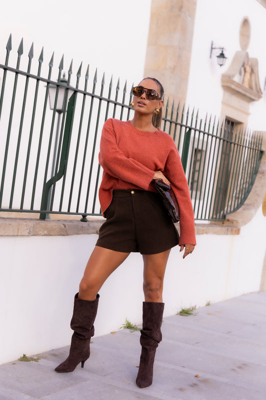 Camisola Ana - Tijolo