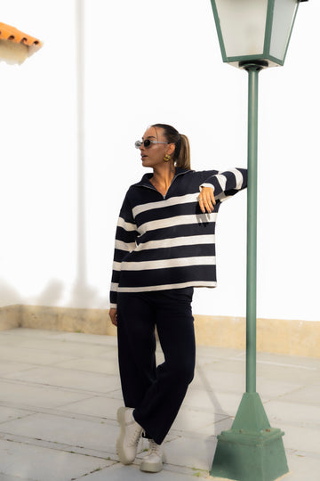 Conjunto Chloe - azul marinho