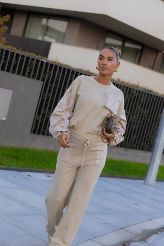 Conjunto Lazio - bege