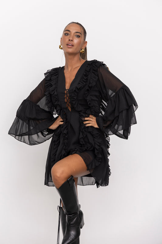 Vestido Luísa - preto