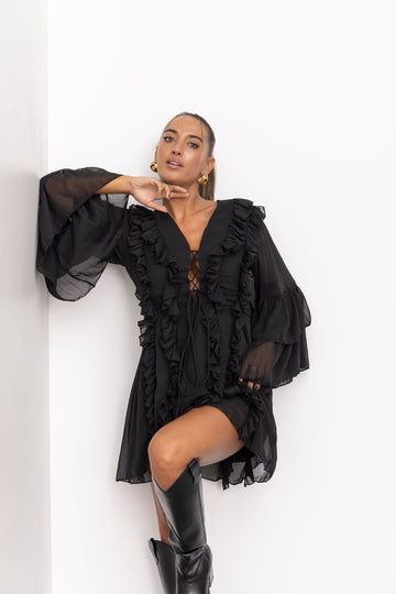 Vestido Luísa - preto