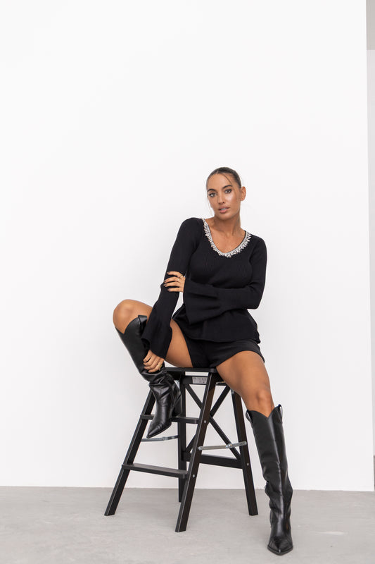 Camisola Mariana - preta