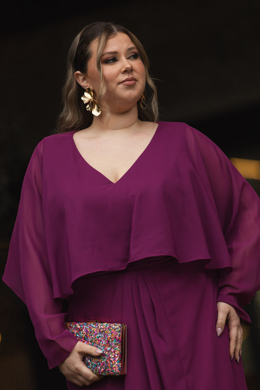 Vestido Gouda - Beringela
