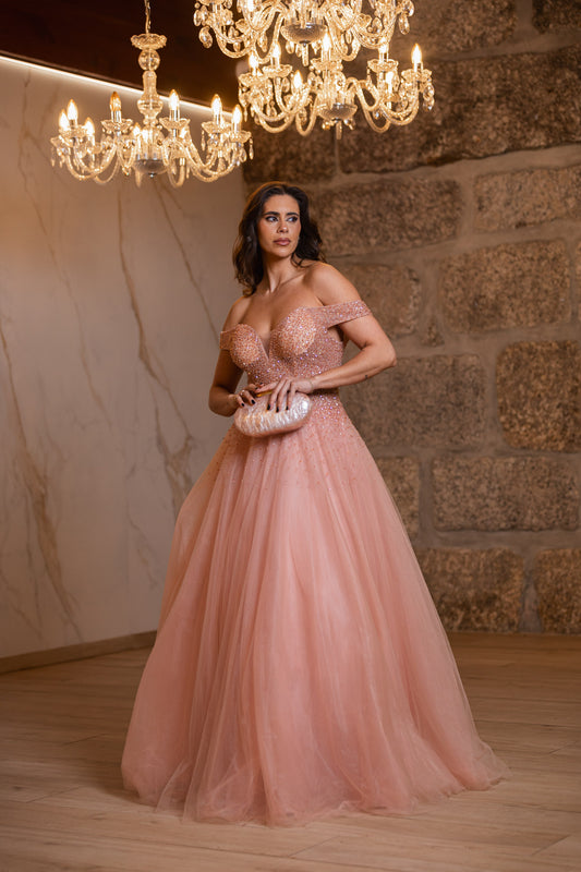 Vestido Nassau - Rosa