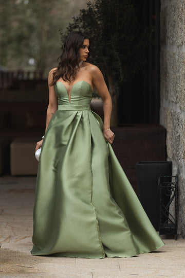 Vestido Funchal - Verde Seco