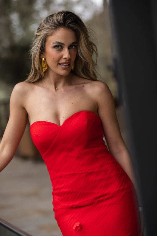 Vestido Florença - Vermelho