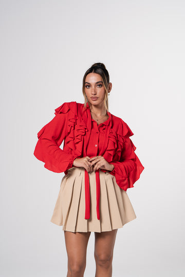 Blusa Safira - Vermelho