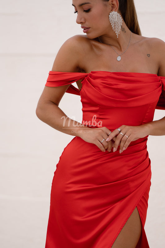 Vestido Juliana - vermelho