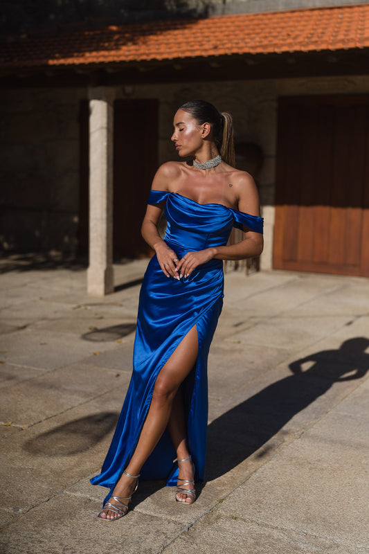 Vestido Juliana - Azulão