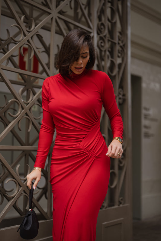 Vestido alice - vermelho