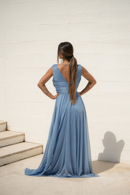 Vestido Equador - Azul