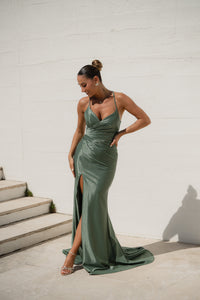 Vestido Guiné - Verde Garrafa