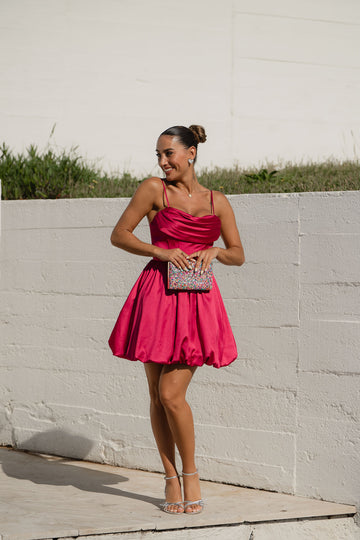 Vestido Samoa - Cereja