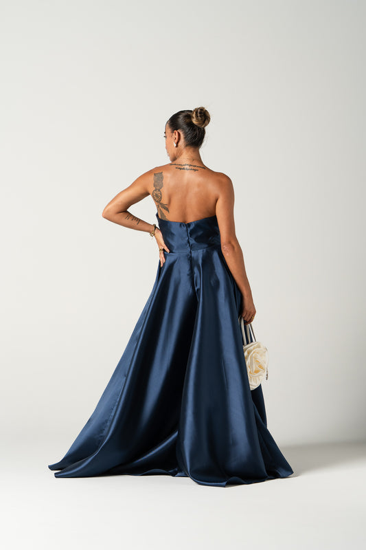 Vestido Verona - Azul Marinho