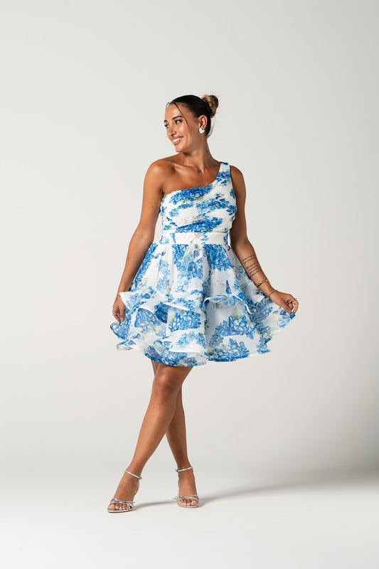 Vestido Christian - Azul