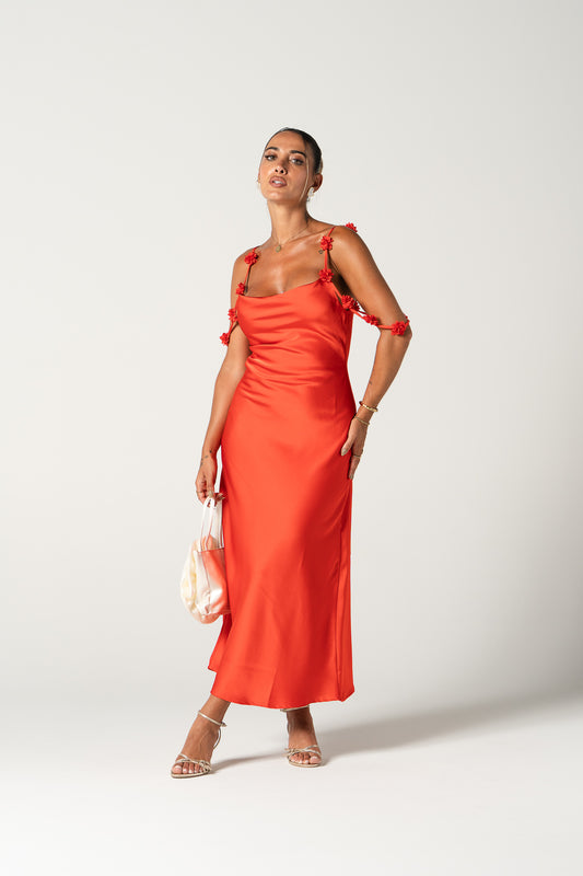 Vestido Musa - vermelho